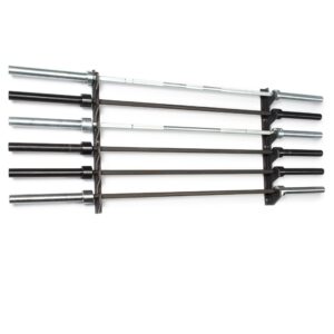 CAP Barbell Horizontal 6 Bar Wall Rack Black