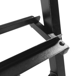 CAP Barbell 3 Tier Dumbbell Rack, 51", Black (RK-14A)