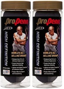 penn purple pro hd racquetball 3/cn (two cans)