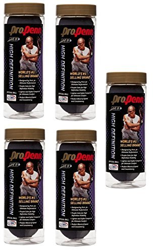 Penn Purple PRO HD Racquetball 3/CN (Five cans)