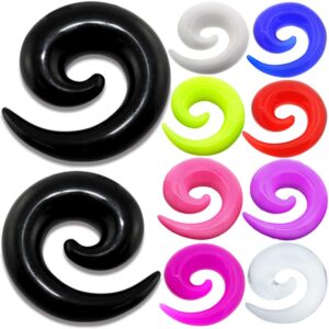 5/8 inch 16mm gauges ears men women plugs tunnels silicone strecher expander double flare 5/8 inch 16mm