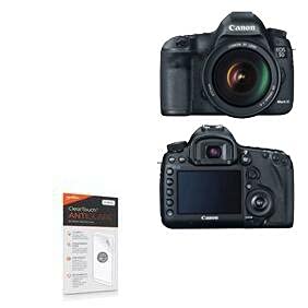 boxwave screen protector compatible with canon eos 5d mark iii - cleartouch anti-glare (2-pack), anti-fingerprint matte film skin for canon eos 5d mark iii