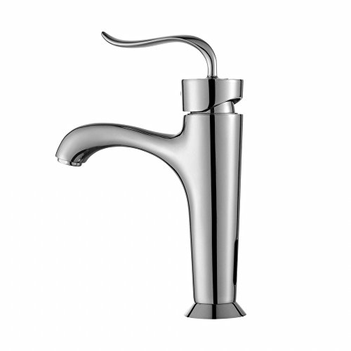 Kraus FUS-13801CH Coda Single Lever Basin Bathroom Faucet, Chrome