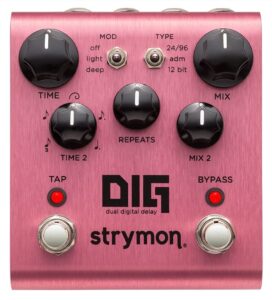 dig delay guitar effects pedal