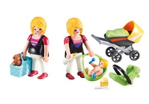 playmobil add-on series - pregnant mother with baby