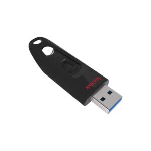 sandisk ultra usb flash drive, 256 gb, black (sdcz48-256g-a46)