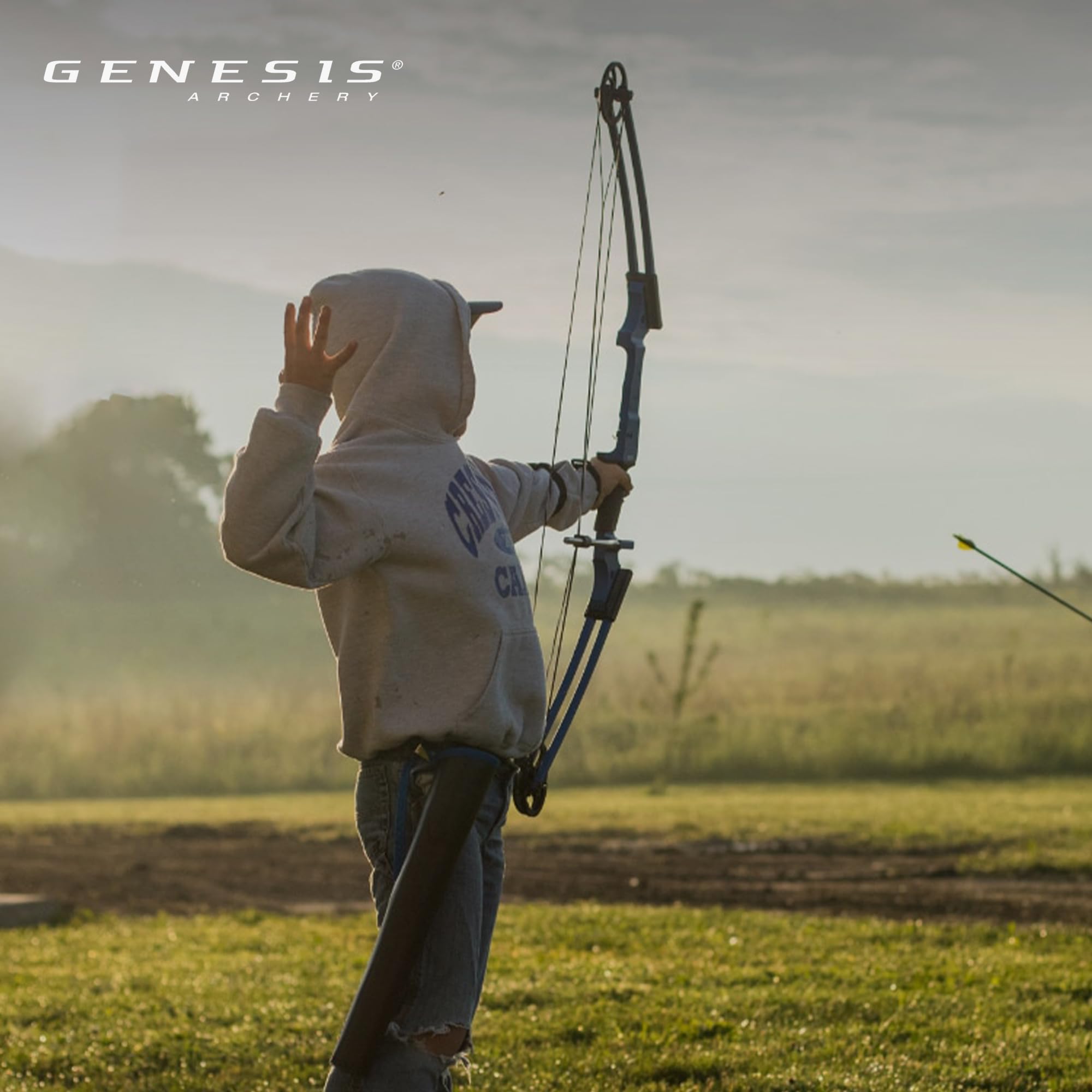 Genesis Gen-X Compound Bow, Right Handed, Black