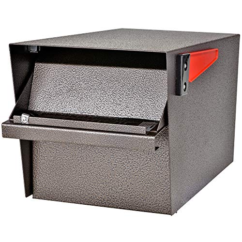 Mail Boss 7508 Curbside Mail Manager Security, Bronze Locking Mailbox