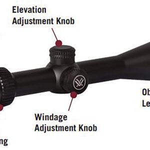 Vortex Optics Crossfire II 2-7x32 Second Focal Plane, 1-inch Tube Riflescope - Dead-Hold BDC Reticle