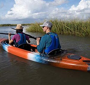 Wilderness Systems Pamlico 145 | Sit Inside Recreational Kayak | Tandem Kayak | 14' 6" | Red