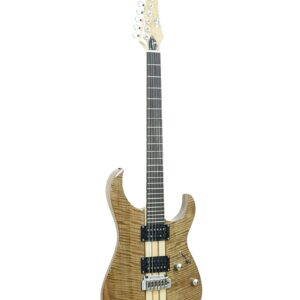 IYV 6 String ISSY-200NA Strat Solid-Body Electric Guitar, Natural, Right