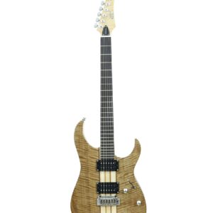 IYV 6 String ISSY-200NA Strat Solid-Body Electric Guitar, Natural, Right