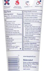 Aquaphor Healing Ointment Advanced Therapy Skin Protectant, Body Moisturizer for Dry Skin, Minor Cuts and Burns, Dry Cuticles, Cracked Heels, Hands and Lips, 7 Oz Tube