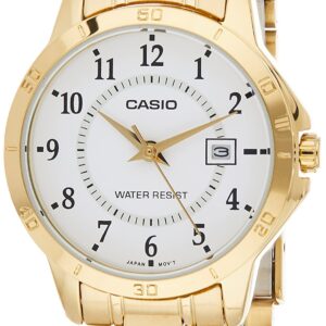 Casio Women's LTP-V004G-7B Gold Ion Plated Stainless Steel Band Analog Watch