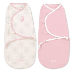 Little Me Original Swaddle 2-PK Prima Ballerina (SM)