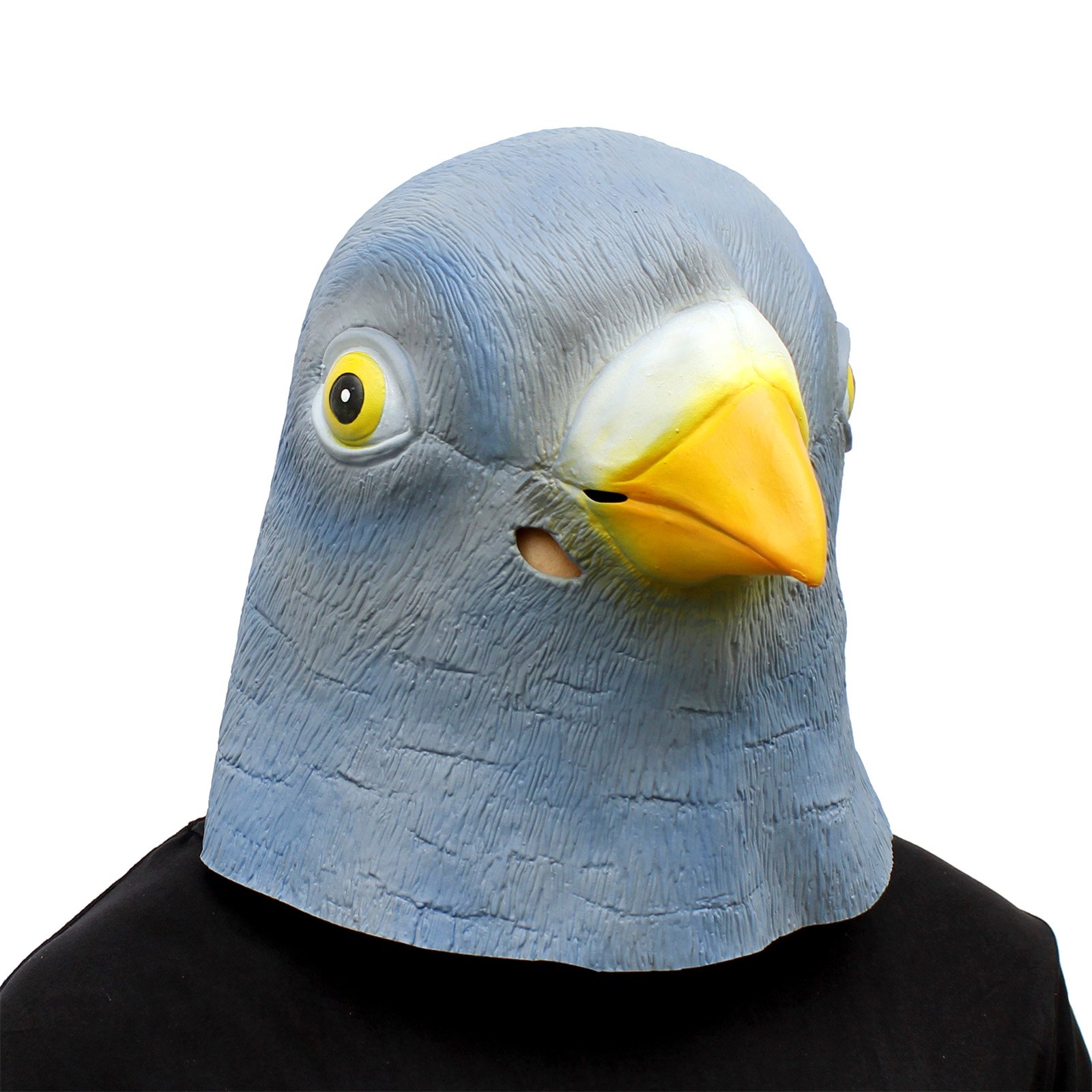 CreepyParty Pigeon Mask Costume Novelty Halloween Costume Party Animal Mask Latex Birds Head Mask Pigeon Mask