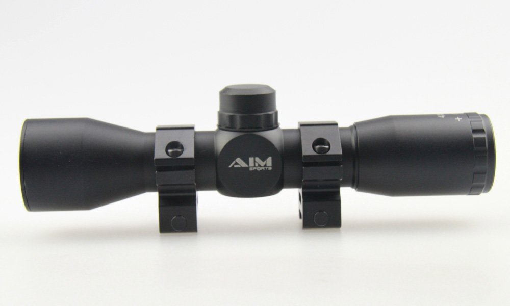 TACFUN - Tactical MIL-DOT Reticle Compact Scope/w Rings