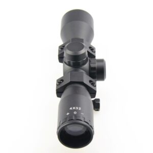 TACFUN - Tactical MIL-DOT Reticle Compact Scope/w Rings