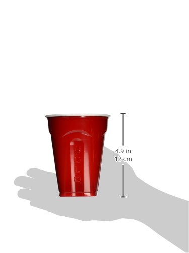 Solo Squared Red Cups, 18 Oz, 72 Count