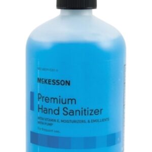 McKesson Premium Hand Sanitizer Ethyl Alcohol Gel Pump Bottle 18 oz.