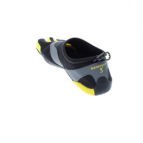 Body Glove Men's 3t Cinch-m Water Shoe, Black/Yellow, 10