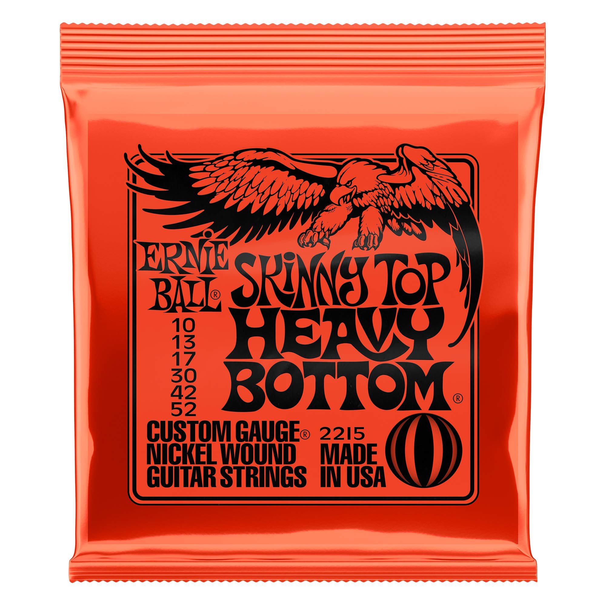 Ernie Ball 2215 Skinny Top/Heavy Bottom Slinky Nickel Wound Strings - 12 PACK