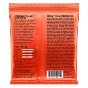 Ernie Ball 2215 Skinny Top/Heavy Bottom Slinky Nickel Wound Strings - 4 PACK