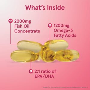 Jarrow Formulas EPA-DHA Balance, 1,200 mg Omega-3 Fatty Acids for Cardiovascular Support, 240 Softgels, 120 Day Supply