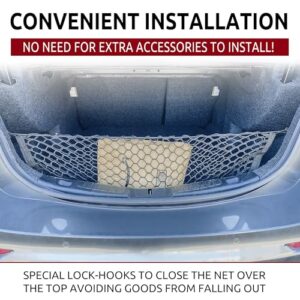 Envelope Style Trunk Cargo Net for Ford Fusion 2013 14 15 2016 2017 2018 2019 2020