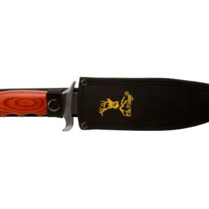 NDZ Performance Elk Ridge Outdoor Hunting Fixed Blade Full Tang Knife Bible Isaiah 54:17