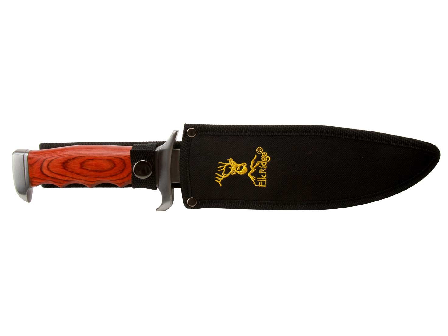 NDZ Performance Elk Ridge Outdoor Hunting Fixed Blade Full Tang Knife Veritas Aequitas Circle