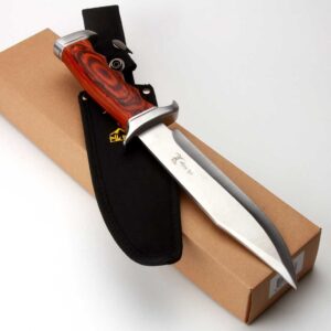 NDZ Performance Elk Ridge Outdoor Hunting Fixed Blade Full Tang Knife Bible Hebrews 6:19