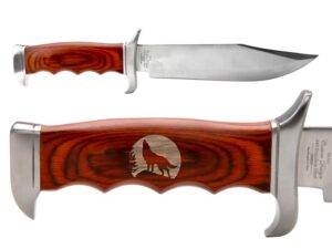 ndz performance elk ridge outdoor hunting fixed blade full tang knife wolf moon