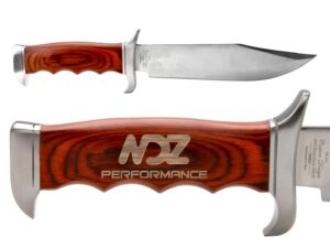 ndz performance elk ridge outdoor hunting fixed blade full tang knife logo