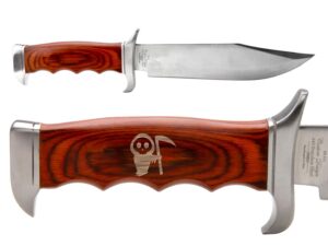 ndz performance elk ridge outdoor hunting fixed blade full tang knife grim reaper baby