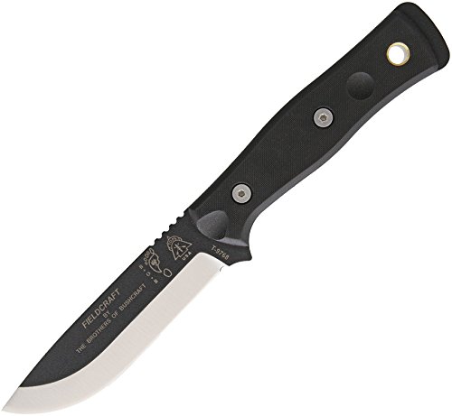 Tops Knives Fieldcraft Knife by B.O.B.: The Brothers of Bushcraft - G-10 Black Handle