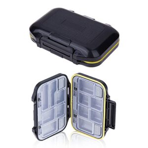 Guyuyii Portable Small Tackle Box - Compact, Durable, and Water-Resistant Organizer for Fishing Gear and Accessories