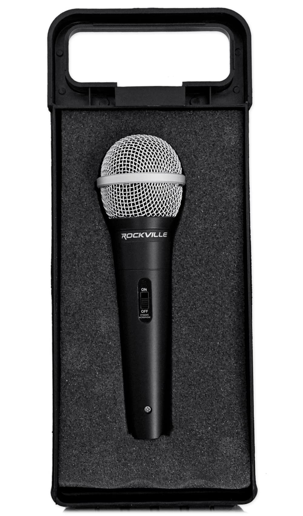 Rockville 4 RMC-XLR Dynamic Cardioid Professional Metal Microphones W/XLR Cable