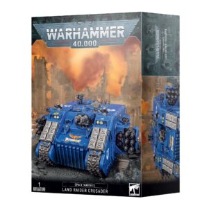 warhammer games workshop 40k space marine lander raider crusader redeemer 48-30