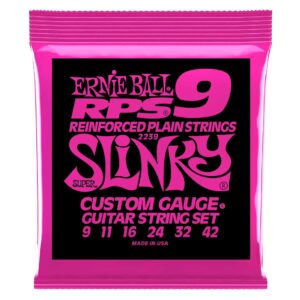 LOT OF 4 - Ernie Ball RPS Super Slinky Electric Guitar Strings, 9-42, P02239