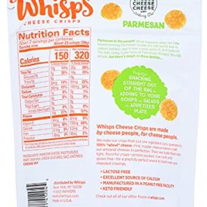 Cello Whisps Pure Parmesan Cheese Crisps, 2.12 Oz