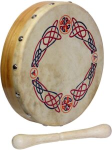 glenluce mini-b 8-inch knotwork bodhran