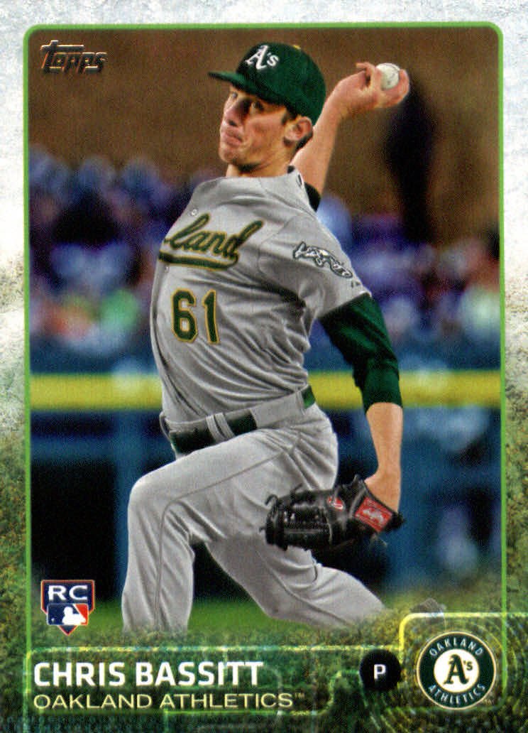 2015 Topps Rookie Baseball Card #580 Chris Bassitt NM-MT