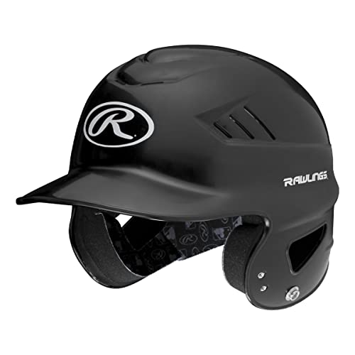 Rawlings | COOLFLO Batting Helmet | 6 1/2" - 7 1/2" One Size Fits Most | Black