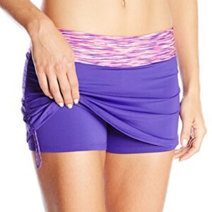 TYR Women's Sonoma Active Mini Skort, Purple, Small