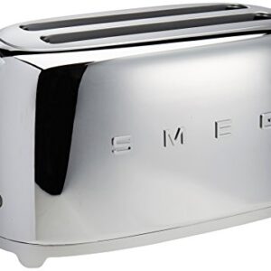 Smeg 4-Slice Toaster-Chrome