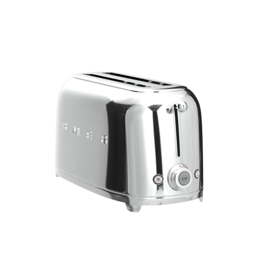 Smeg 4-Slice Toaster-Chrome