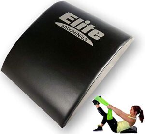 elite sportz equipment ab mat – high density foam sit up mats - comfortable workout accessories for upper & lower abs, obliques & back support w/band