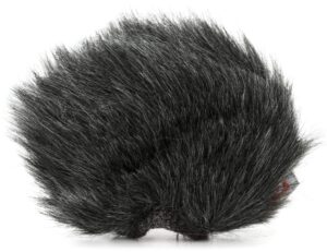 shure accessory rycote windjammer for mv88 and mv88+ microphones - reduces unwanted wind noise when used with mv88/a, mv88+ video kit, mv88+dig-vidkit or mv88+stereo-usb (amv88-fur)