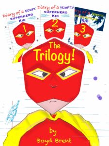 diary of a superhero kid 1, 2 & 3: hilarious superhero adventures for children 7-12